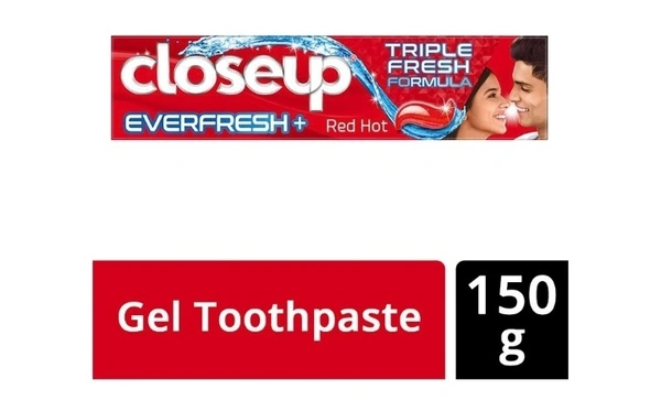 Close Up Ever Fresh Anti Germ Gel Red Hot Toothpaste 150gm