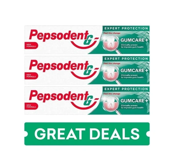 Pepsudent G Expert Protection Gumcare Toothpaste 140gmx3 