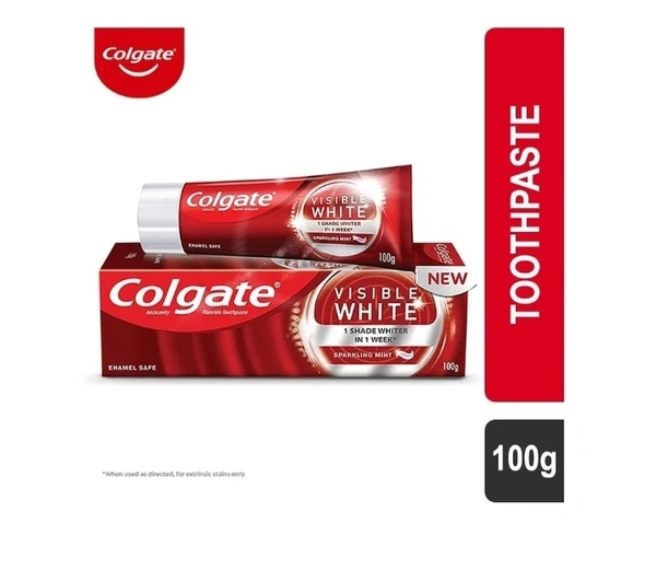 Colgate Visable White Dazzing White Toothpaste 100gm