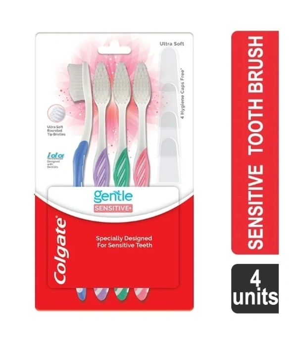 Colgate Gentel Sensetive Toothbrush 4 Units