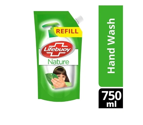 Lifebuoy Nature Gurm Protection Handwash Refill 750ml