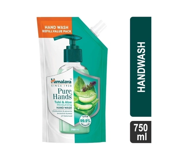 Himalaya Pure Handwash Tulsi & Alowvera 750ml
