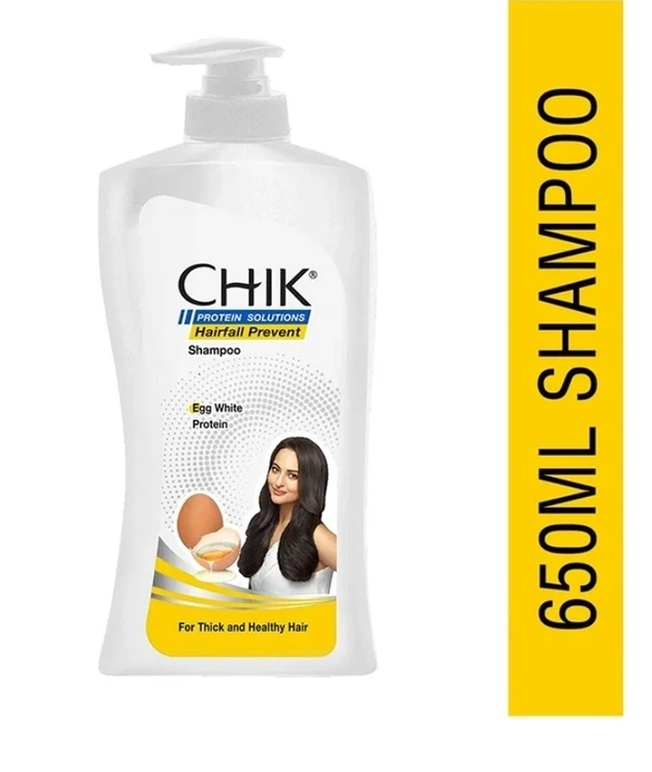 Chik Egg White Protin Hearfall Prevent Shampoo.. 650ml