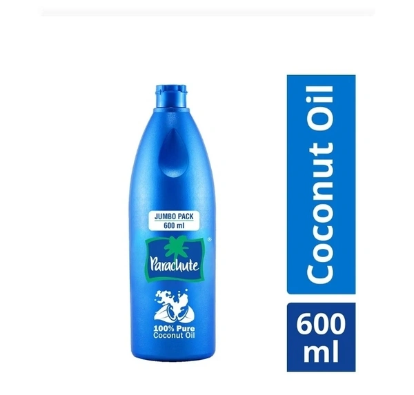 Parasute 100% Pure Coconut Oil Bottle 600ml