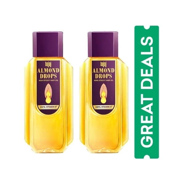 Bajaj Almond Drop Hear Oil 500gmx2