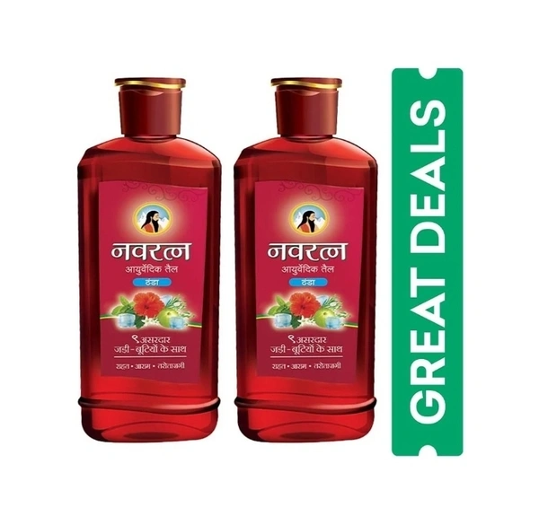 Navaratna Cool Hear Oil Pack Of 2 , 2x500ml