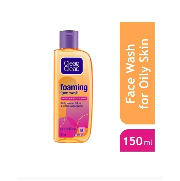 Clean& Clear Foaming Face Wash 150ml