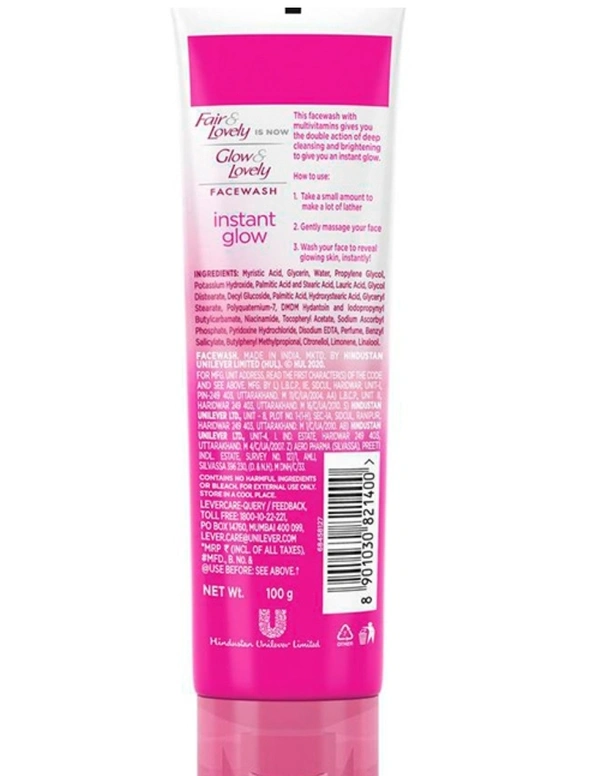 Glow & Lovely Instant Face Wash100gm