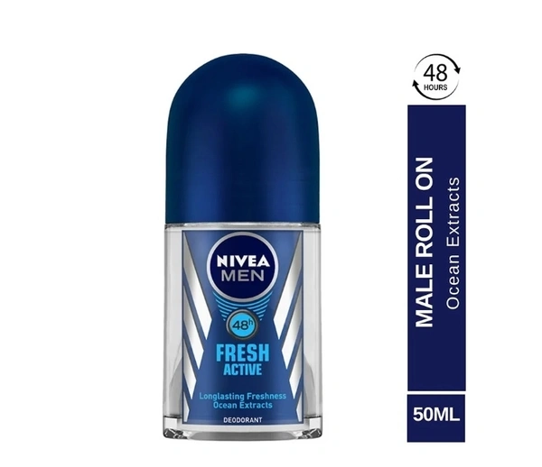 Nivea Men Fresh Active Roll On 50ml