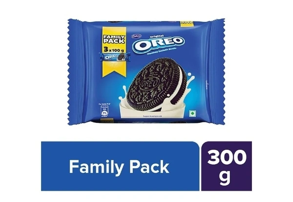 Cadbury Oreo Vanilla Cream Family Pack 300gm