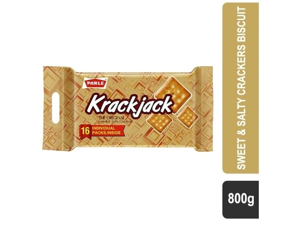 Parle Krackjack Original Sweet & Salty Biscuits 800gm