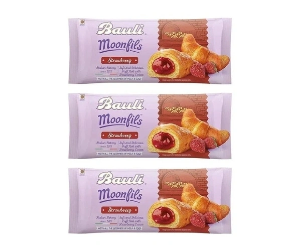 Bauli Moonfills Choklate Puff Role 3x45gm