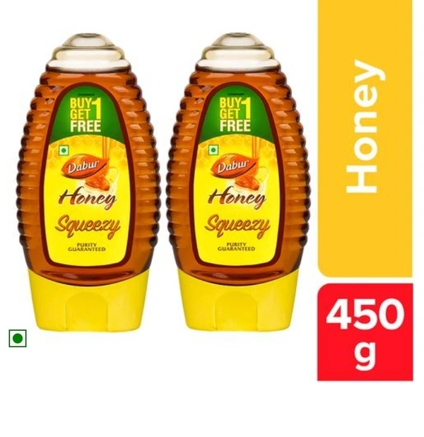 Dabur 100% Pure Honey225gm Buy1 Get 1 Free 450gm