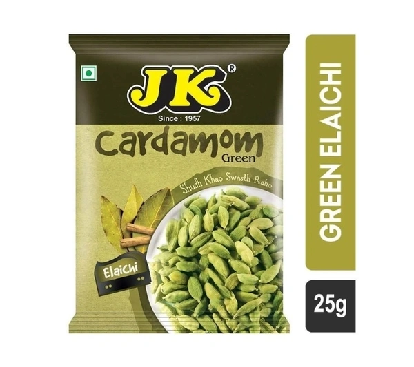 JK Elachi / Cardamom 25gm