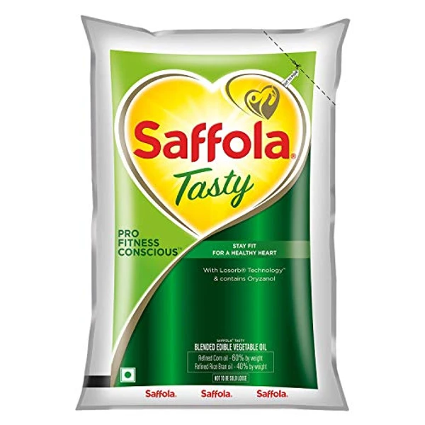 Saffola Tasty Oil - సఫోల టేస్టీ ఆయిల్ - 1 Lt