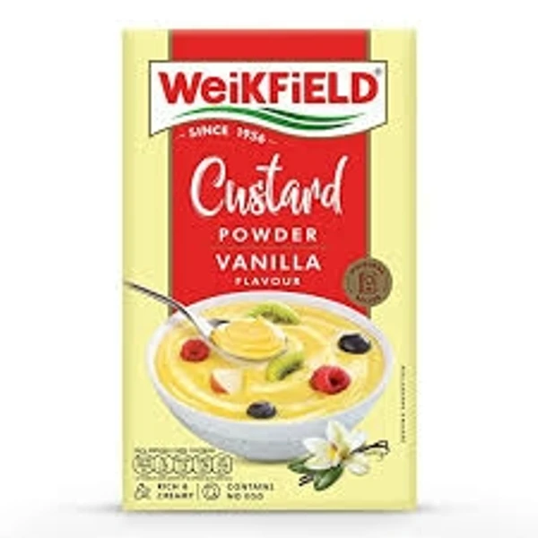 Weikfield Custard Powder - విక్ఫిల్డ్ కస్టర్డ్ పౌడర్ - 100g