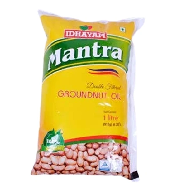Mantra Ground Nut Oil - మంత్ర శెనగ నూనె - 1 lt