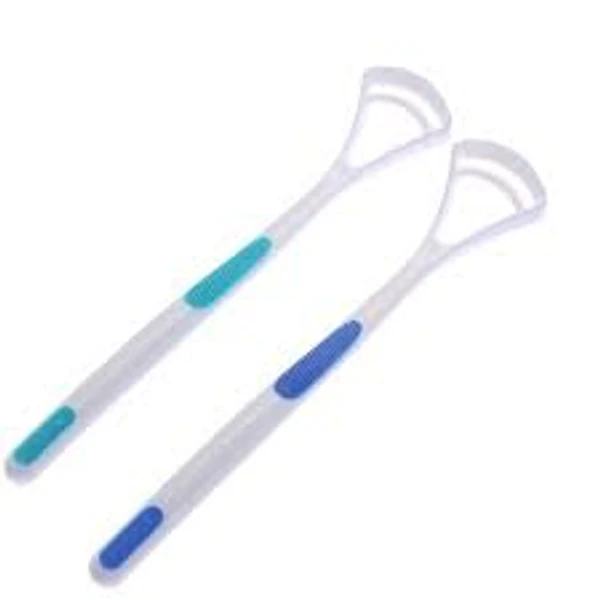 Tongue Cleaner (Plastic) -ప్లాస్టిక్ నాలుక బద్ద - 2