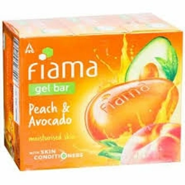 Fiama Gel Bar Soap - ఫియామ జెల్ బార్ సోప్ - 125g×3=375g