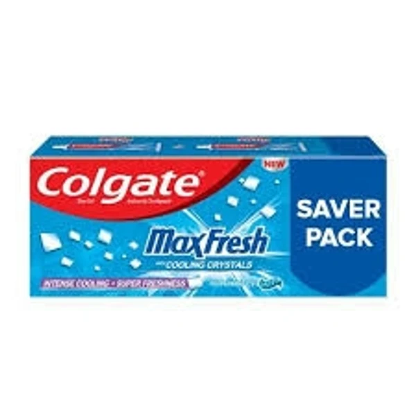 Colgate Maxfresh Blue -  కోల్గేట్ మాక్స్ ఫ్రెష్ బ్లూ - 150g + 150g = 300g set