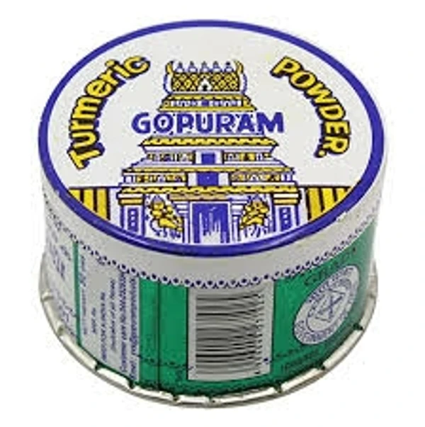 Gopuram Turmeric Powder - గోపురం పసుపు పొడి - 50g Tin