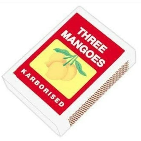 3 Mango Match Box -  3 మామిడికాయల అగ్గిపెట్టె - 10 boxes