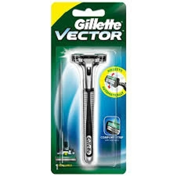 Gillette Vector Razor - జిల్లేట్ వెక్టర్ రేజర్ - 1pc