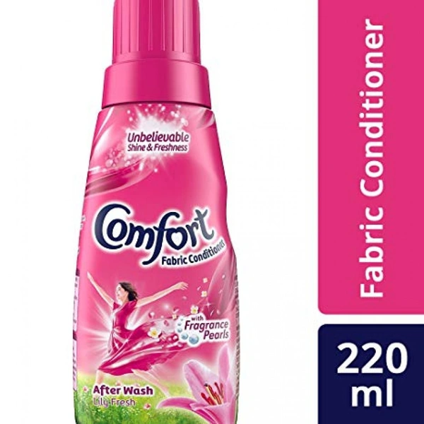 Comfort Fabric Conditioner  - pink , 220ml 