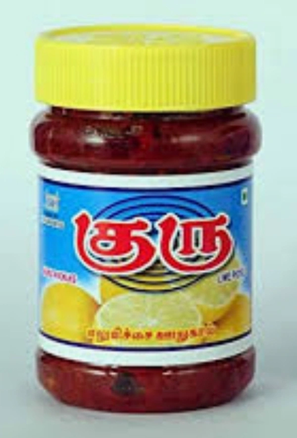 Guru எலுமிச்சை  ஊறுகாய்,Lemon  Pickle  எலுமிச்சை  ஊறுகாய்,Lemon  Pickle  - 100