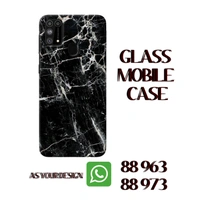 Glass Mobile Case Print (Yours Favourite Design ) - 1no 