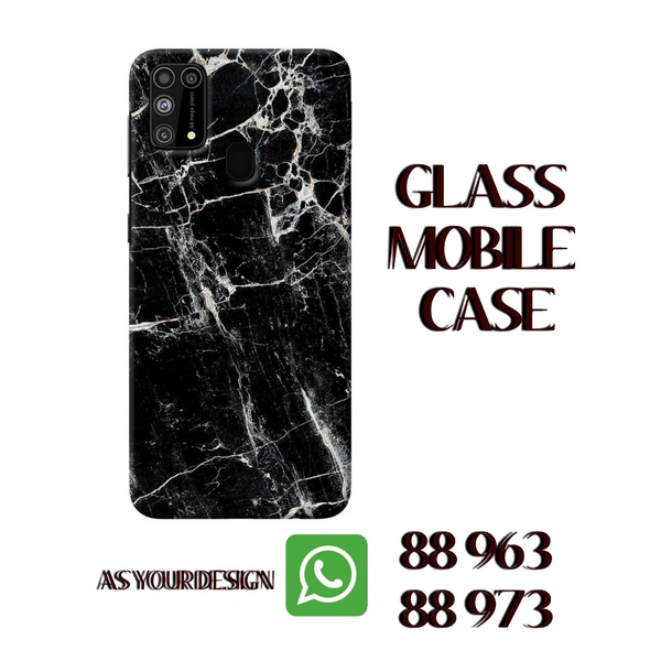 Glass Mobile Case Print (Yours Favourite Design ) - 1no 