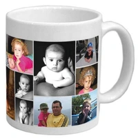 Cup Print (White) - white 