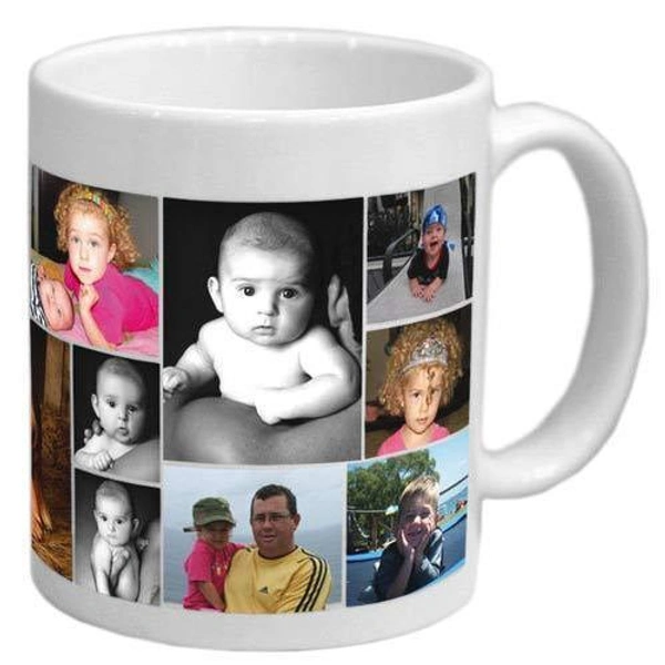 Cup Print (White) - white 