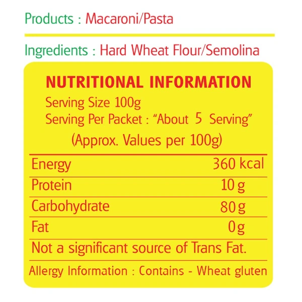 Savorit  Elbow Pasta - சேவரிடஂ எலஂபோ பாஸஂடா - 250gm
