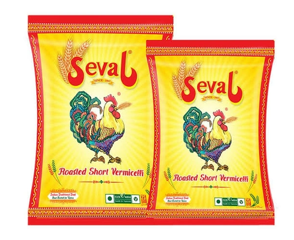 Seval Short Toasted Vermicelli - வறுதஂத சேமியா - 180gm