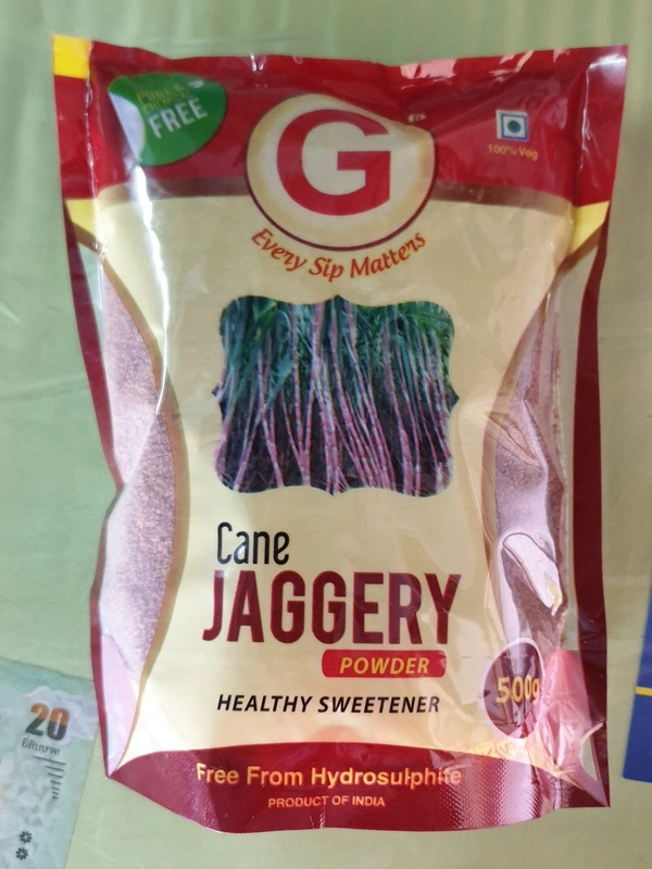 G   Cane Jaggery - கரும்பு சர்கஂகரை - 500gm