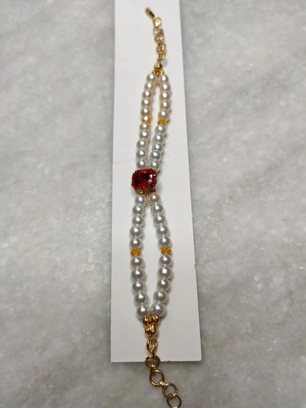 Bracelet - பிரேஸ்லெட்  - Pearl White