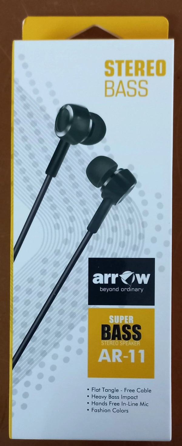 Arrow Stereo Bass AR-11 ஆரோ ஸ்டீரியோ பாஸ் - Black