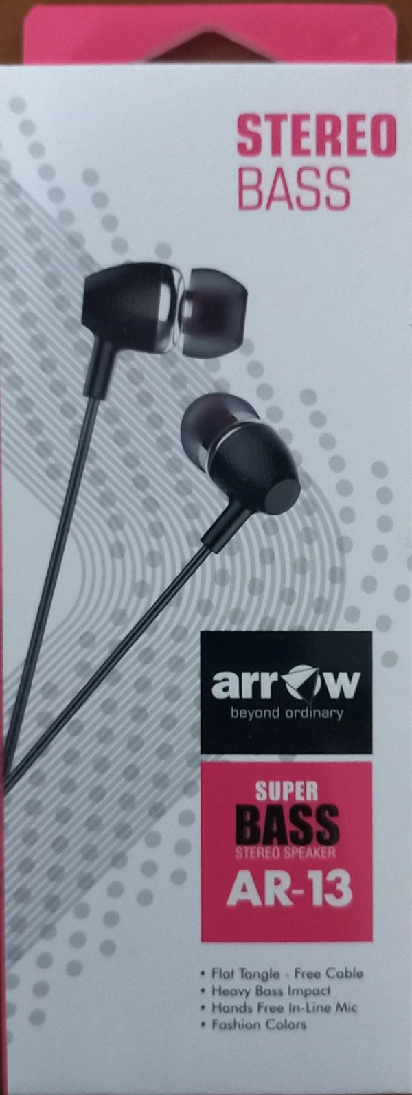 Arrow Stereo Bass AR-13 ஆரோ ஸ்டீரியோ பாஸ் - Black
