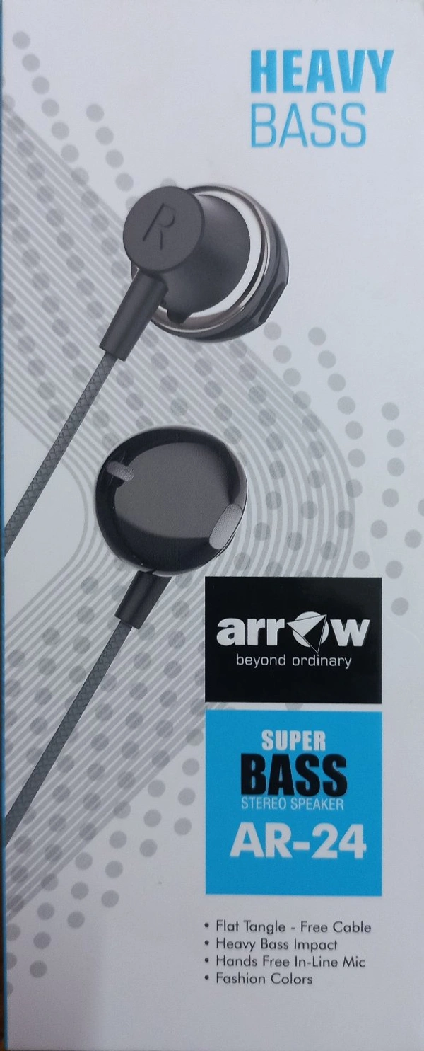 Arrow Heavy Bass AR-24 ஆரோ ஹெவி பாஸ் - Black