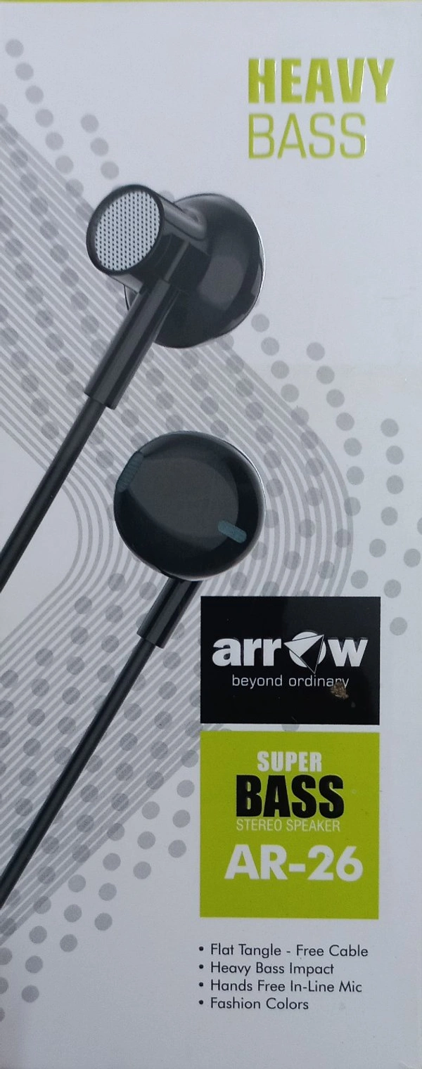 Arrow Heavy Bass AR-26 ஆரோ ஹெவி பாஸ் - Black