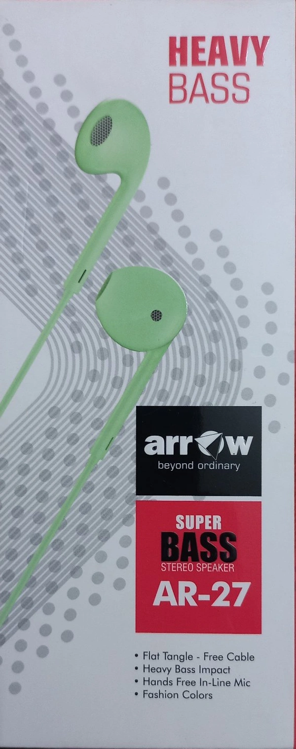Arrow Heavy Bass AR-27 ஆரோ ஹெவி பாஸ் - Black