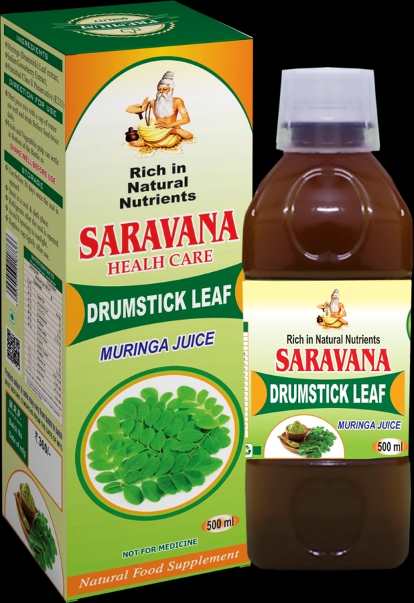 Saravana Drumstick Leaf - முருங்கை இலைச்சாறு - 500ml