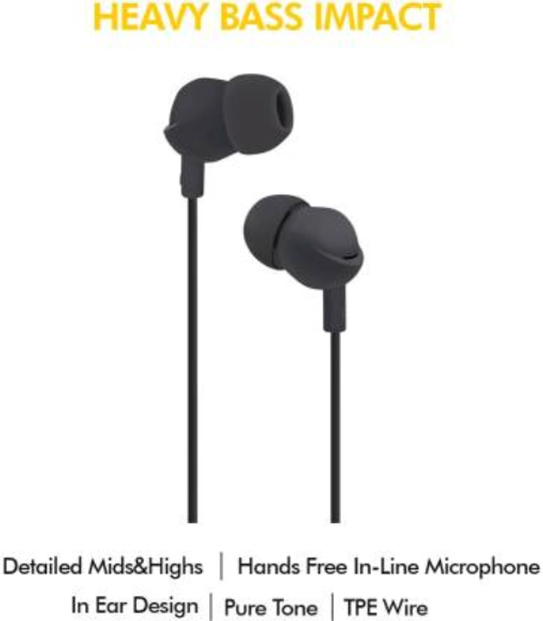Inbase M5 Wired Headset   - BLACK