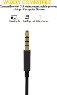 Inbase M5 Wired Headset   - BLACK