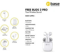 Inbase Inbass Free Buds 2 Pro - white