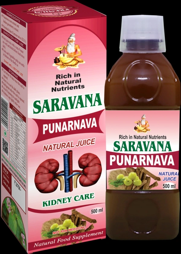 Saravana Punarnava - பிரண்டை சாறு - 500ml
