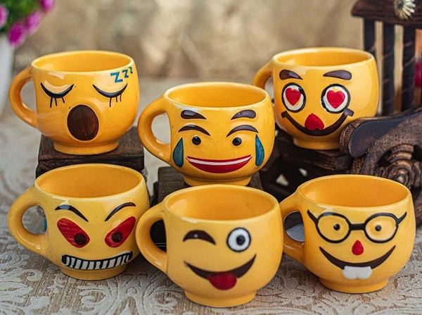 Emoji Smiley Coffee Mug Tea Cup  - 