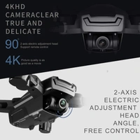 Gd-118 Professional Drone Wifi Fpv Mavic 4k HD Camera With Remote Control