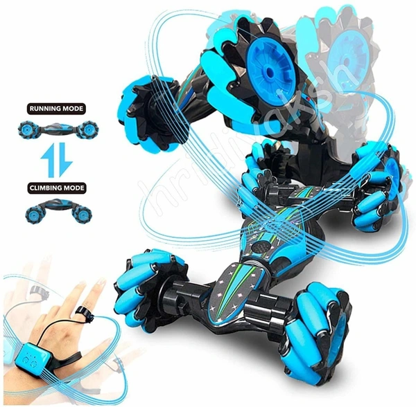 Gesture Control Microfiber Stunt Car, Pack Of 1, Multicolour  
